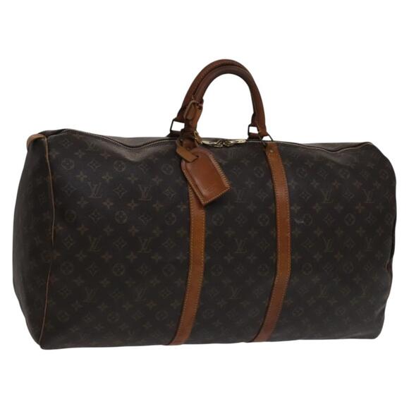 LOUIS VUITTON Monogram Keepall 60 Boston Bag M41422 - Picture 1 of 16